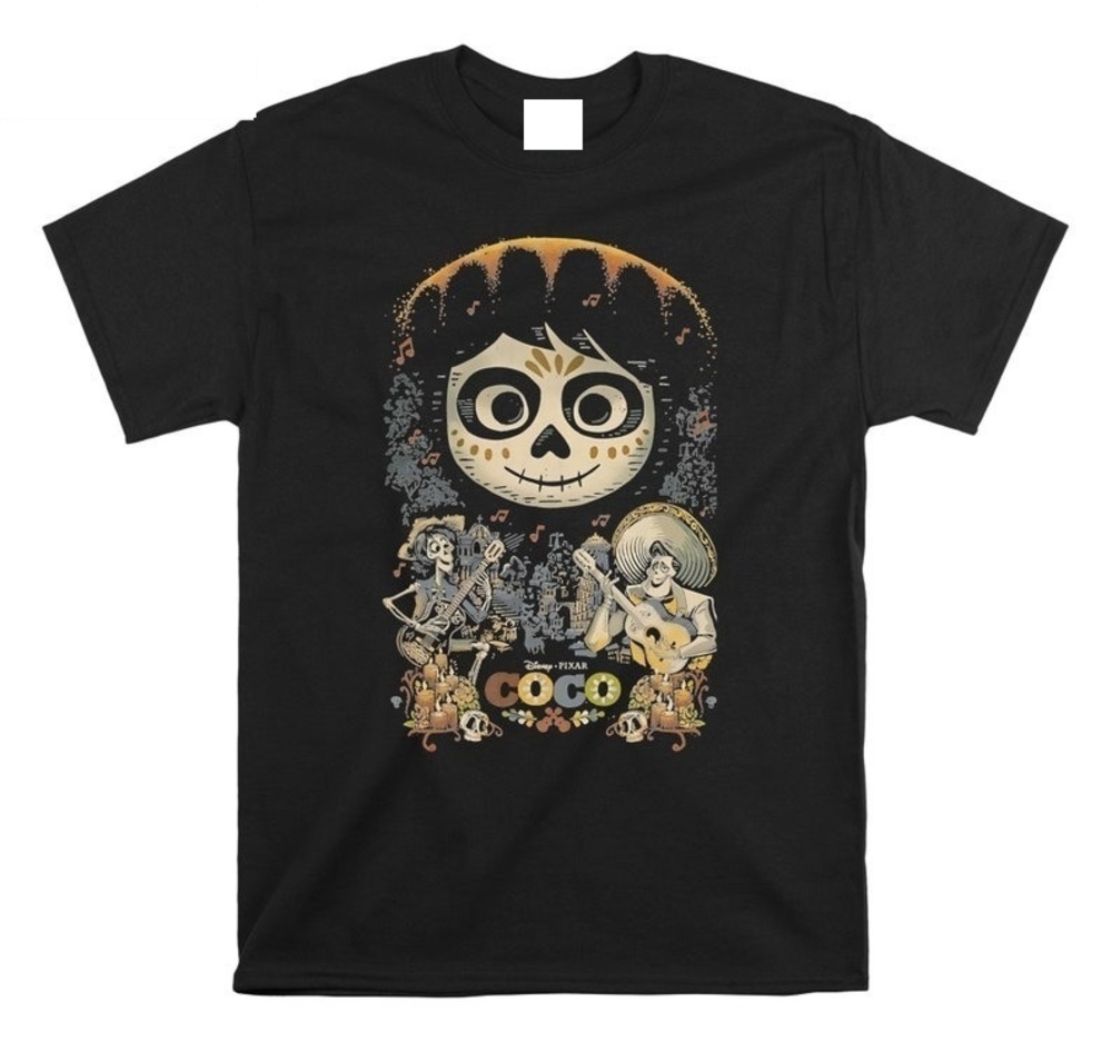 Disney Coco Miguel Musical Scene T-shirt Hoody Kids Child Tote Bag Tshirt